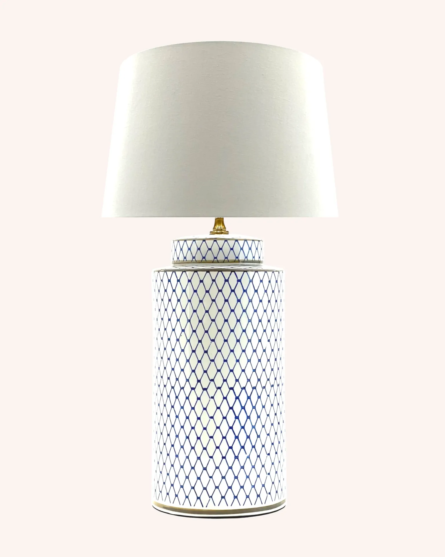 [4255851700005] Feodora L (Baumwollchintz matt Ecru, Weiß für klare Lichtabgabe)