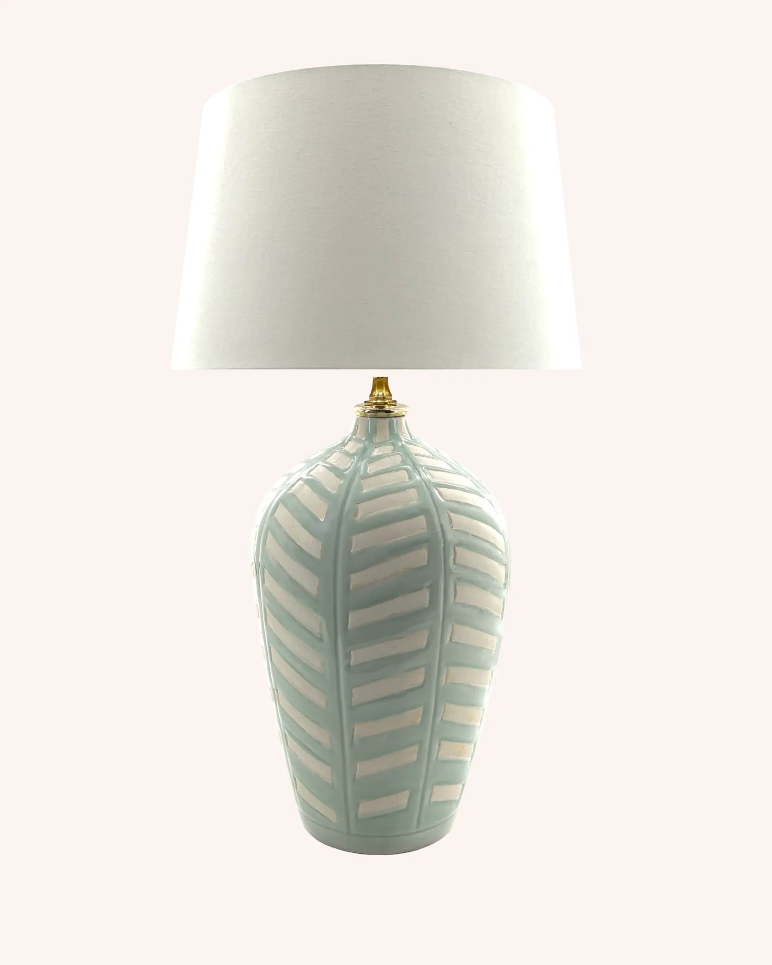 [4255851713517] Norway L (Baumwollchintz matt Ecru, Weiß für klare Lichtabgabe)