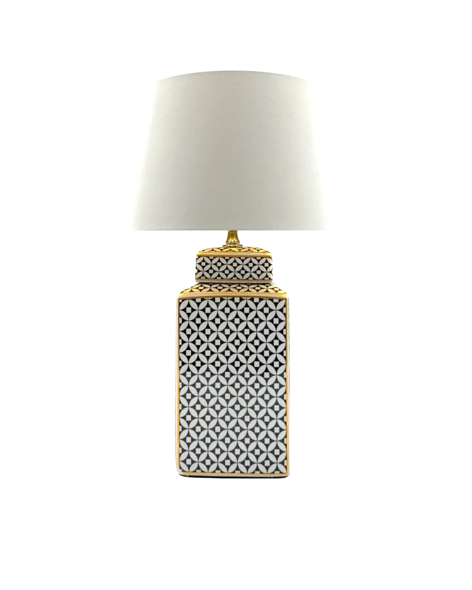 [4255851714811] Vintage Black M (Baumwollchintz matt Ecru, Weiß für klare Lichtabgabe)