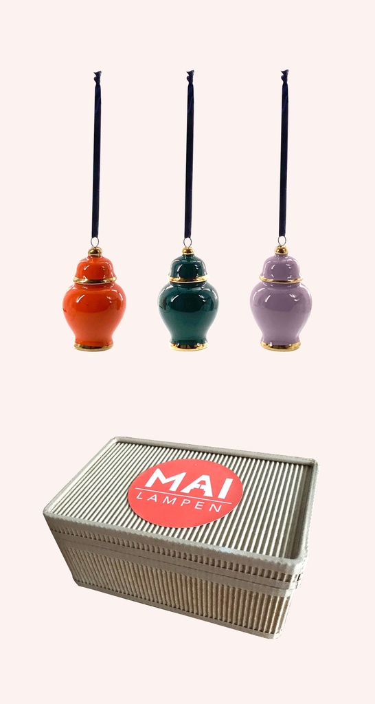 [4255851714897] Xmas Anhänger mit Geschenkbox im 3er Set