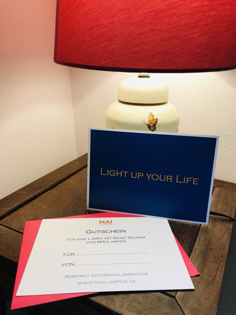 [4255851717409] Geschenkgutschein MAI Lampen (50 €)