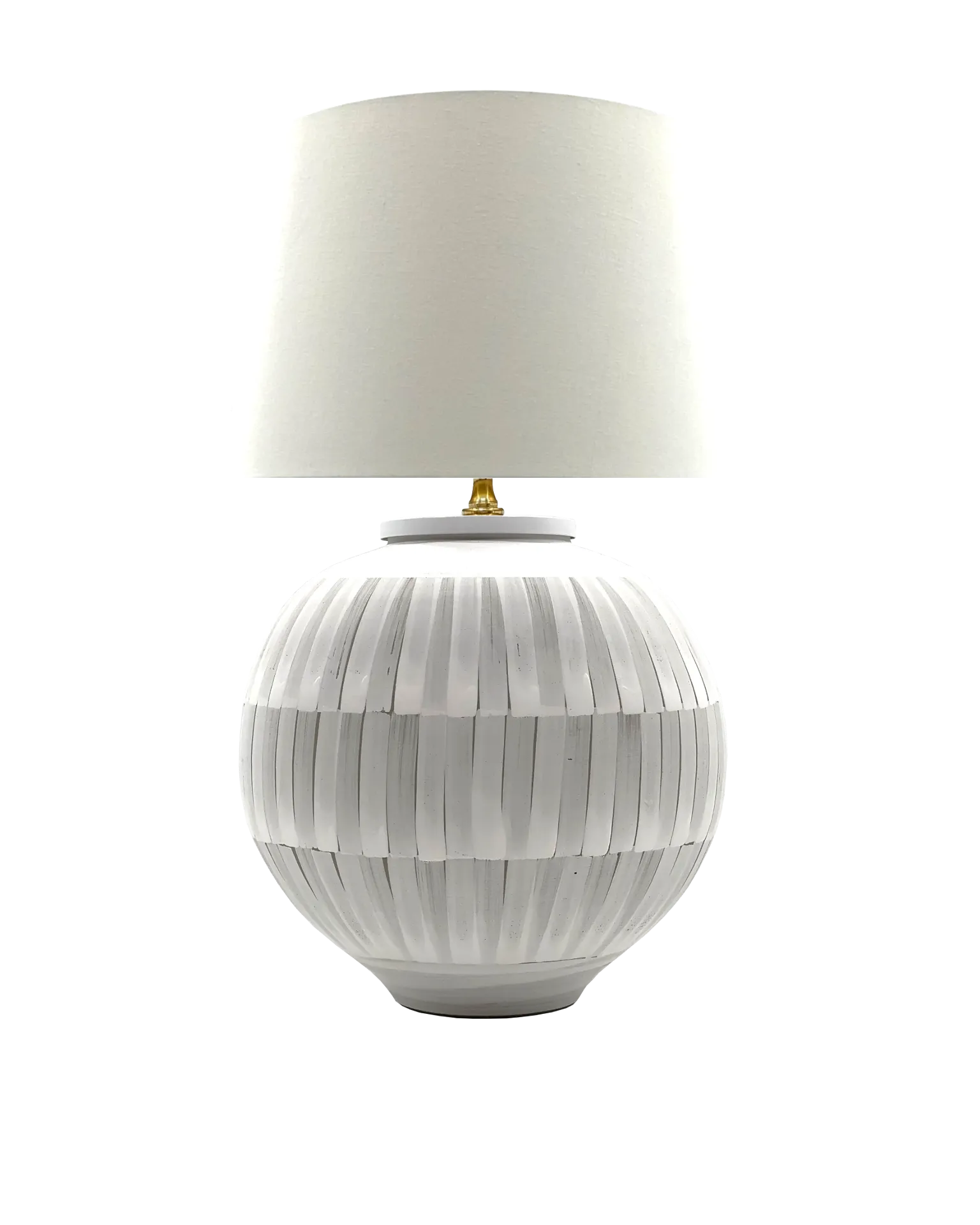 [4255851720249] Moon M (Baumwollchintz matt Ecru, Weiß für klare Lichtabgabe)